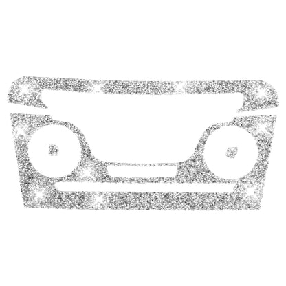 For Dodge Charger 2011-2014 Car AC Control CD Panel Diamond Decorative Sticker, Left-hand Drive by buy2fix