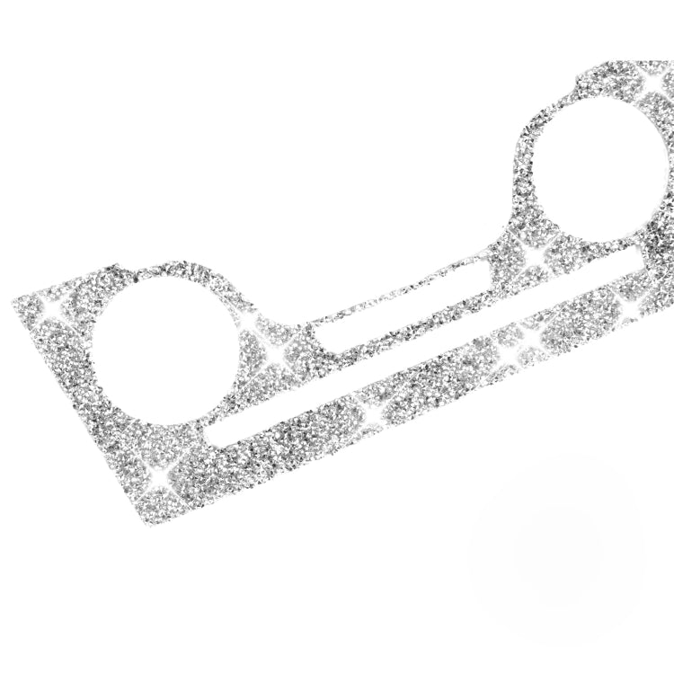 For Dodge Charger 2011-2014 Car AC Control CD Panel Diamond Decorative Sticker, Left-hand Drive by buy2fix