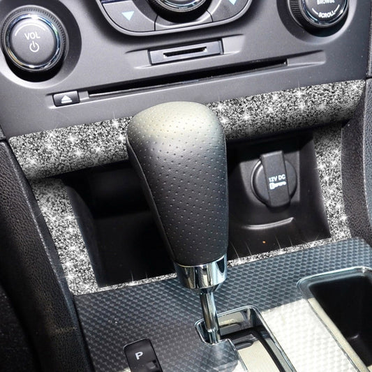 For Dodge Charger 2011-2014 Car Storage Box Frame Diamond Decorative Sticker, Left-hand Drive by buy2fix