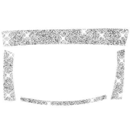 For Dodge Charger 2011-2014 Car Storage Box Frame Diamond Decorative Sticker, Left-hand Drive by buy2fix