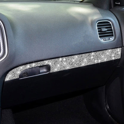 For Dodge Charger 2011-2014 Car Front Passenger Seat Storage Box Diamond Decorative Sticker, Left-hand Drive by buy2fix