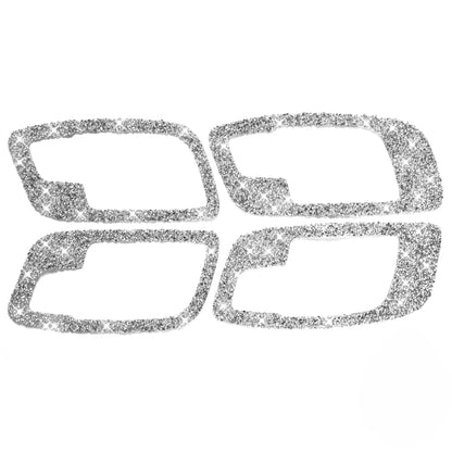 For Dodge Charger 2011-2014 Car Door Handle A Diamond Decorative Sticker, Left-hand Drive by buy2fix