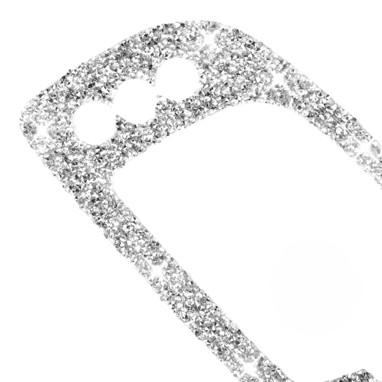 For Dodge Charger 2011-2014 Car Door Handle B Diamond Decorative Sticker, Left-hand Drive by buy2fix