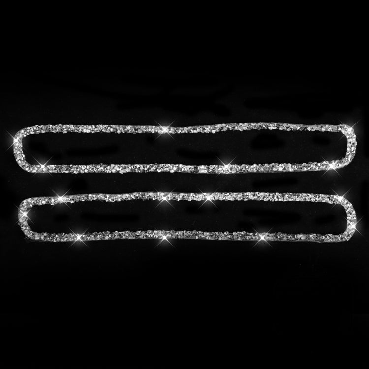 For Dodge Charger 2011-2014 Car Window Defogger Air Vent Diamond Decorative Sticker, Left-hand Drive by buy2fix