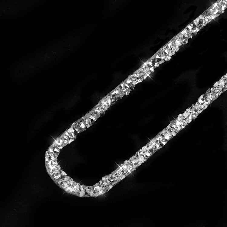 For Dodge Charger 2011-2014 Car Window Defogger Air Vent Diamond Decorative Sticker, Left-hand Drive by buy2fix