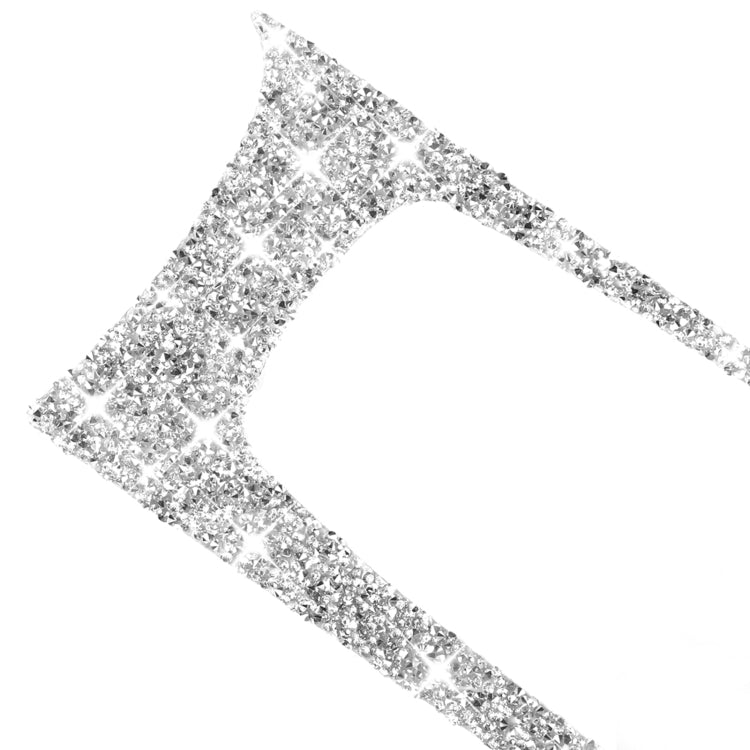 For Dodge Charger 2011-2014 6pcs/Set Car Window Lift Panel Diamond Decorative Sticker, Left-hand Drive by buy2fix