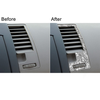 For Nissan 350Z 2006-2009 Car Center Ventilation Exhaust Outlet Diamond Sticker,Left and Right Drive Universal by buy2fix