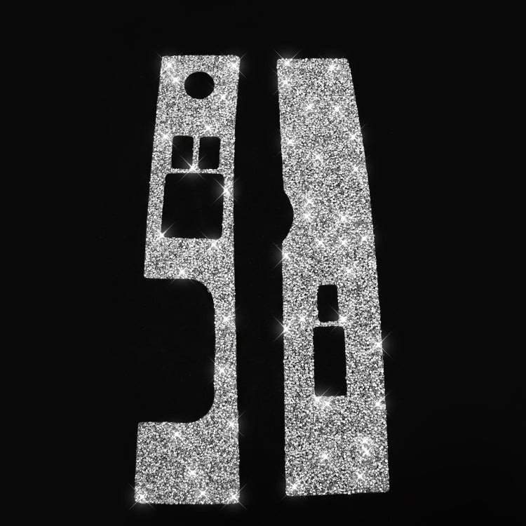 For Nissan 350Z 2006-2009 Car Glass Lifting Diamond Sticker, Left Drive by buy2fix