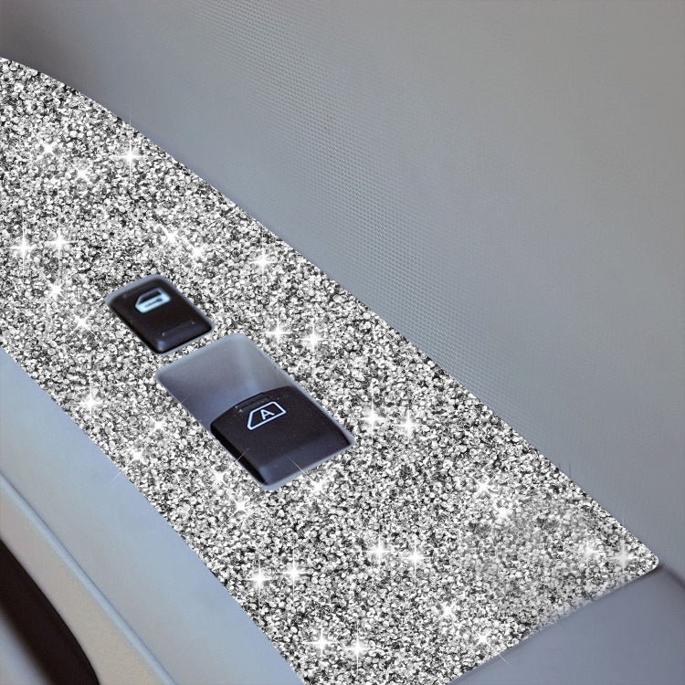 For Nissan 350Z 2006-2009 Car Glass Lifting Diamond Sticker, Left Drive by buy2fix