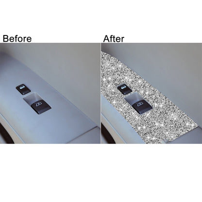 For Nissan 350Z 2006-2009 Car Glass Lifting Diamond Sticker, Left Drive by buy2fix