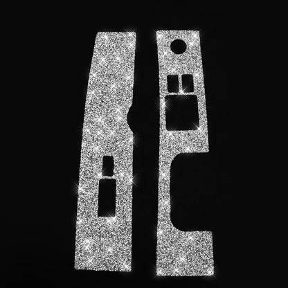 For Nissan 350Z 2006-2009 Car Glass Lifting Diamond Sticker, Right Drive by buy2fix