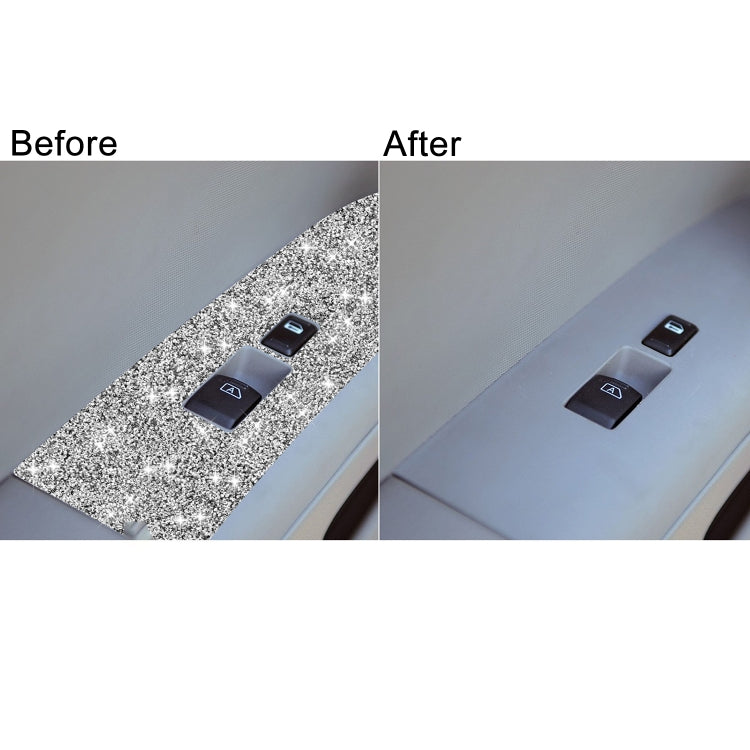 For Nissan 350Z 2006-2009 Car Glass Lifting Diamond Sticker, Right Drive by buy2fix