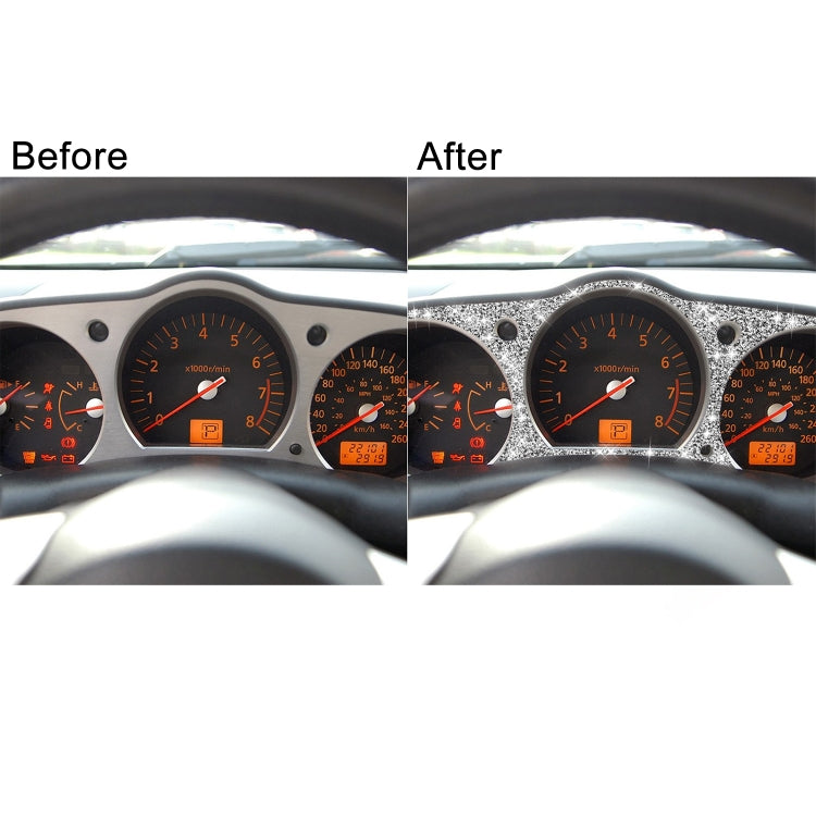 For Nissan 350Z 2006-2009 Car Speedometer Diamond Sticker,Left and Right Drive Universal by buy2fix