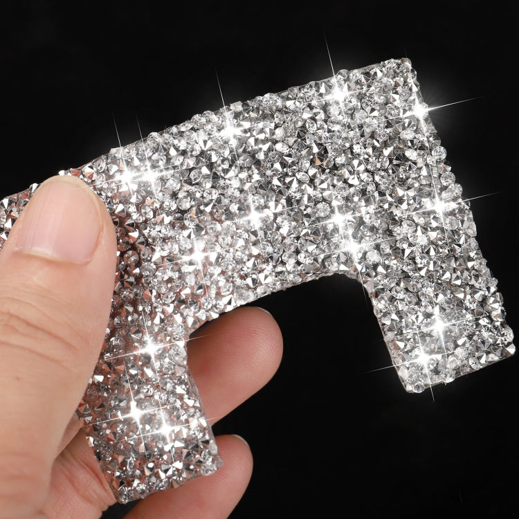 For Nissan 350Z 2006-2009 Car Passenger Storage Door Handle Diamond Sticker,Left and Right Drive Universal by buy2fix