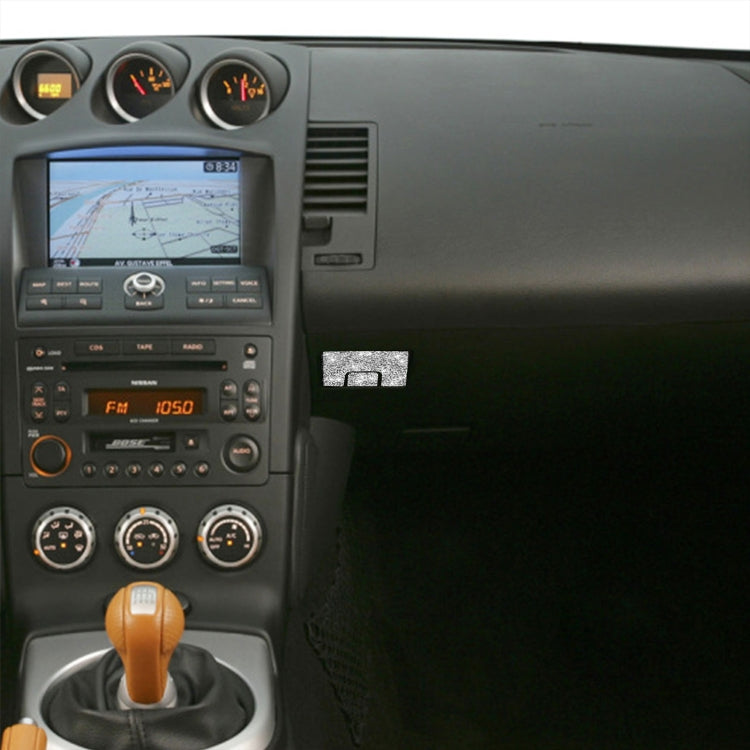 For Nissan 350Z 2006-2009 Car Passenger Storage Door Handle Diamond Sticker,Left and Right Drive Universal by buy2fix