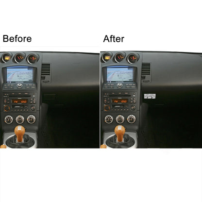 For Nissan 350Z 2006-2009 Car Passenger Storage Door Handle Diamond Sticker,Left and Right Drive Universal by buy2fix