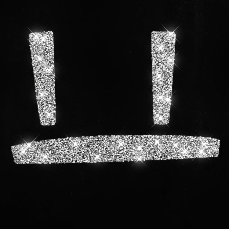 For Nissan 350Z 2006-2009 Car Navigation Frame Diamond Sticker,Left and Right Drive Universal by buy2fix