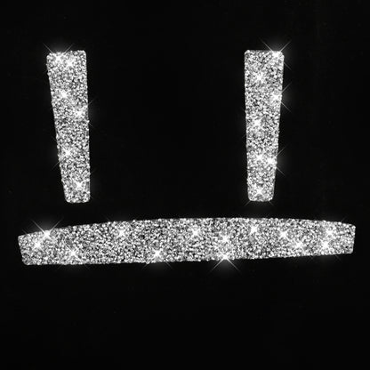 For Nissan 350Z 2006-2009 Car Navigation Frame Diamond Sticker,Left and Right Drive Universal by buy2fix