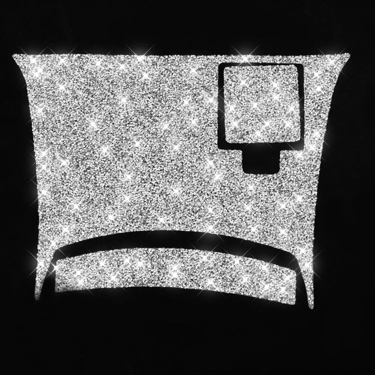 For Nissan 350Z 2006-2009 Car Rear Of Center Console Diamond Sticker, Right Drive by buy2fix