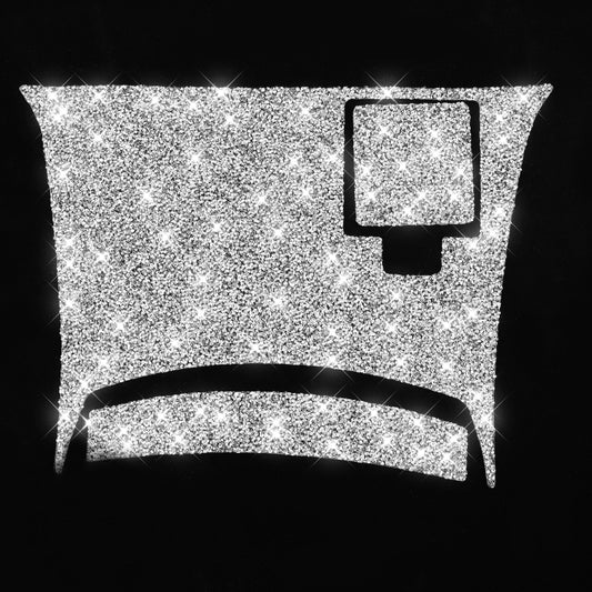 For Nissan 350Z 2006-2009 Car Rear Of Center Console Diamond Sticker, Right Drive by buy2fix