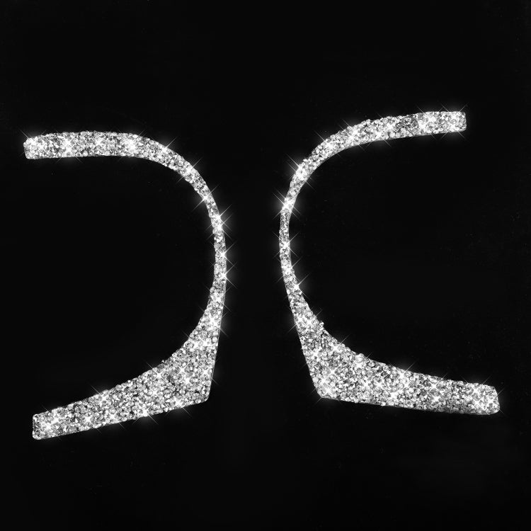 For Nissan 350Z 2006-2009 Car Door Water Cup Hole Diamond Sticker,Left and Right Drive Universal by buy2fix