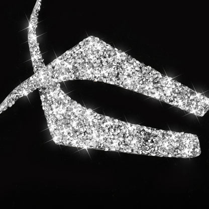 For Nissan 350Z 2006-2009 Car Door Water Cup Hole Diamond Sticker,Left and Right Drive Universal by buy2fix