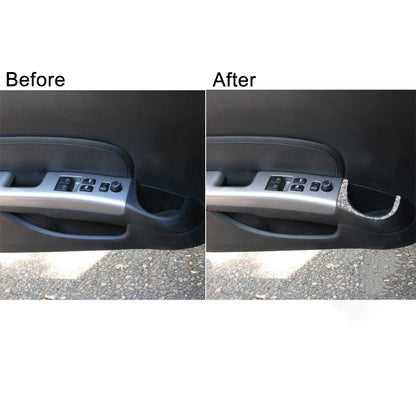 For Nissan 350Z 2006-2009 Car Door Water Cup Hole Diamond Sticker,Left and Right Drive Universal by buy2fix