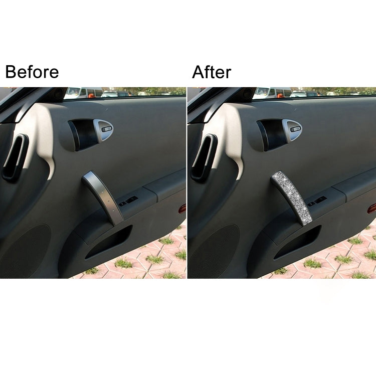 For Nissan 350Z 2006-2009 Car Passenger Side Door Handle Diamond Sticker, Left Drive by buy2fix