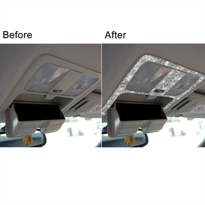 For Nissan 350Z 2006-2009 Car Hardtop Reading Light Diamond Sticker,Left and Right Drive Universal by buy2fix