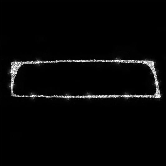 For Audi A4 / A5 / Q5 Car Air Conditioning Air Outlet Frame Diamond Decoration Sticker, Left Drive by buy2fix