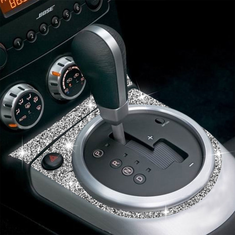 For Nissan 350Z 2006-2009 Car Gear Panel Diamond Sticker, Left Drive by buy2fix