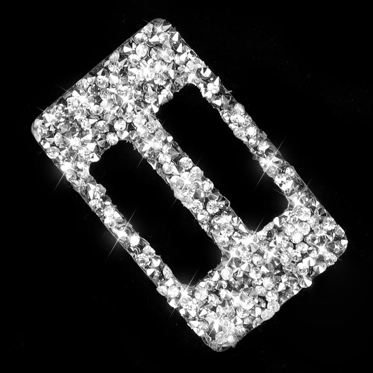 For Audi A4 / A5 / Q5 2pcs Car Air Conditioner Outlet Diamond Decoration Sticker, Right Drive by buy2fix