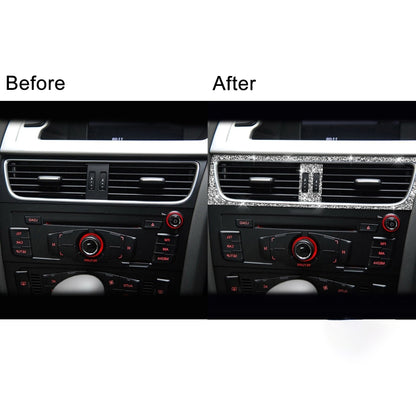 For Audi A4 / A5 / Q5 2pcs Car Air Conditioner Outlet Diamond Decoration Sticker, Right Drive by buy2fix