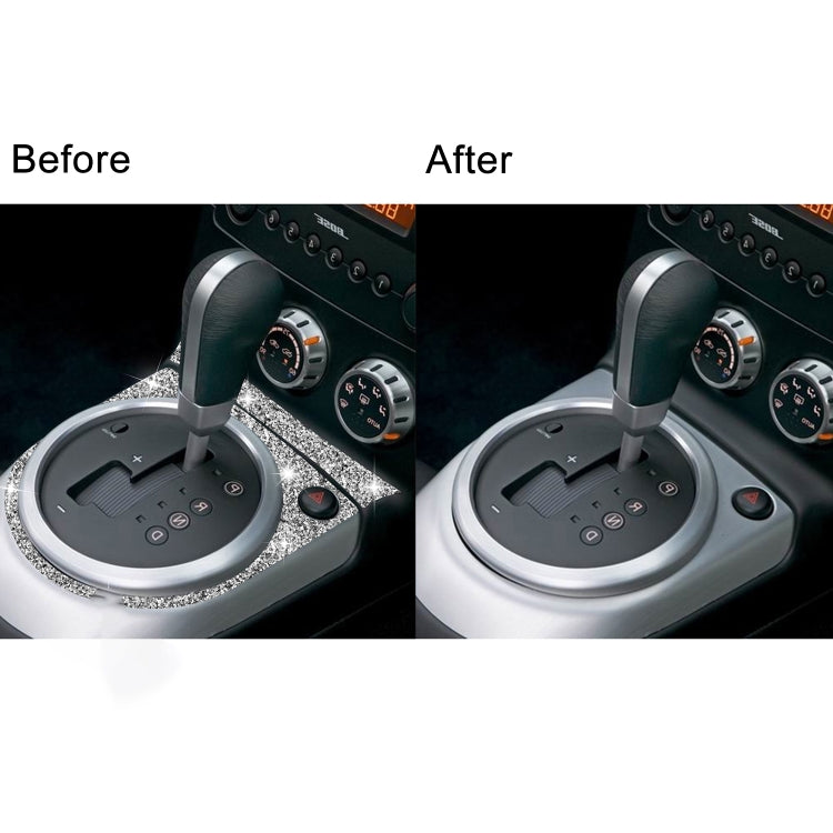 For Nissan 350Z 2006-2009 Car Gear Panel Diamond Sticker, Right Drive by buy2fix