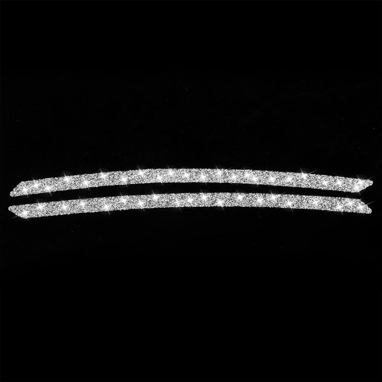 For Audi A4L / A5 Car Light Eyebrow Diamond Decoration Sticker, Left and Right Drive - Car Light Accessories by buy2fix | Online Shopping UK | buy2fix