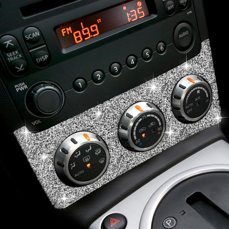 For Nissan 350Z 2006-2009 Car Instrument Knob Diamond Sticker,Left and Right Drive Universal by buy2fix