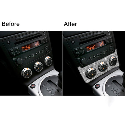 For Nissan 350Z 2006-2009 Car Instrument Knob Diamond Sticker,Left and Right Drive Universal by buy2fix