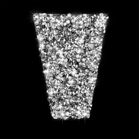 For Tesla Model S/X Car Steering Wheel Diamond Sticker,Left and Right Drive Universal by buy2fix