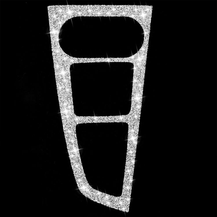 For Audi A4L / A5 2017-2019 Car Large Gear Panel Diamond Decoration Sticker, Right Drive by buy2fix