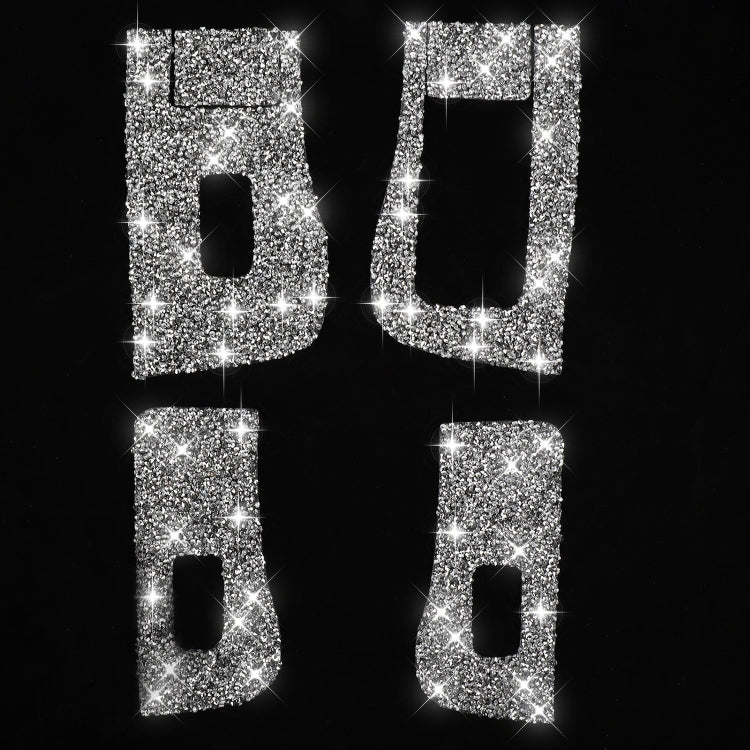 For Tesla Model 3 Car Window Raising Button Diamond Sticker, Right Drive by buy2fix