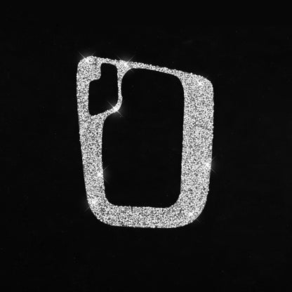 For BMW Series 3 E46 1998-2005 Car Gear Panel Frame Diamond Decoration Sticker, Left Drive by buy2fix