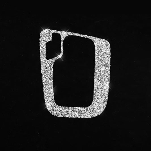 For BMW Series 3 E46 1998-2005 Car Gear Panel Frame Diamond Decoration Sticker, Left Drive by buy2fix