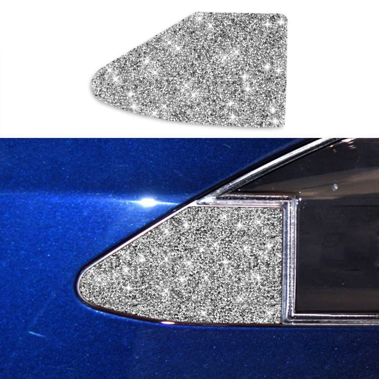 For Tesla Model S Car Charging Port Board Diamond Sticker,Left and Right Drive Universal by buy2fix