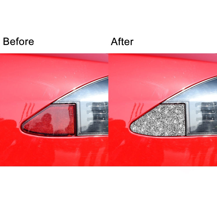 For Tesla Model S Car Charging Port Board Diamond Sticker,Left and Right Drive Universal by buy2fix