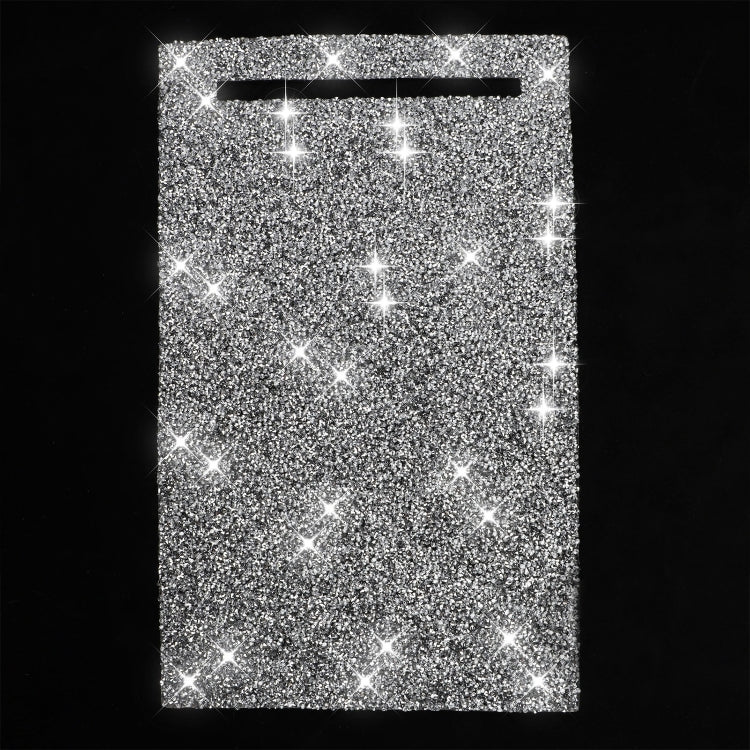 For Tesla Model X Car Storage Box Panel Diamond Sticker,Left and Right Drive Universal by buy2fix