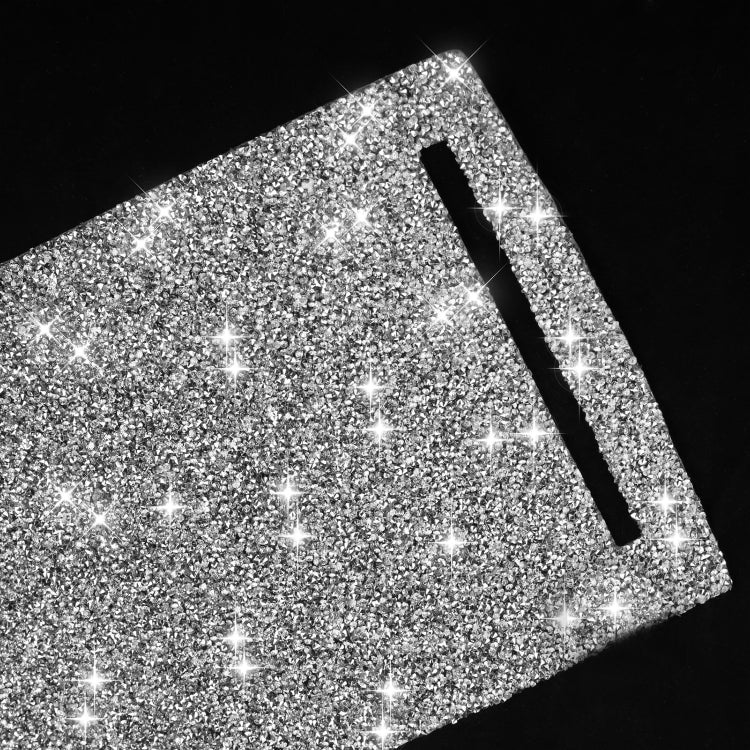 For Tesla Model X Car Storage Box Panel Diamond Sticker,Left and Right Drive Universal by buy2fix