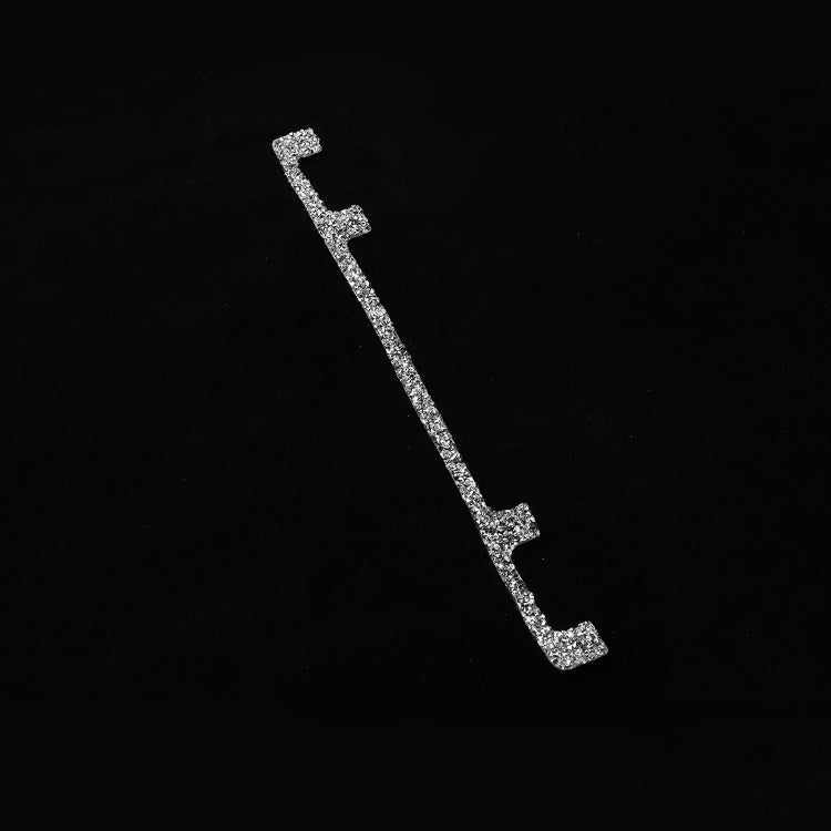 For BMW Series 3 E46 1998-2005 Car Center Control Panel Middle Diamond Decoration Sticker, Left and Right Drive by buy2fix