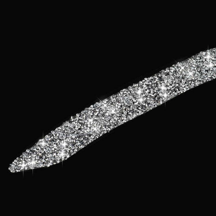 For Tesla Model X Car Rear Fog Lamp Diamond Sticker,Left and Right Drive Universal by buy2fix