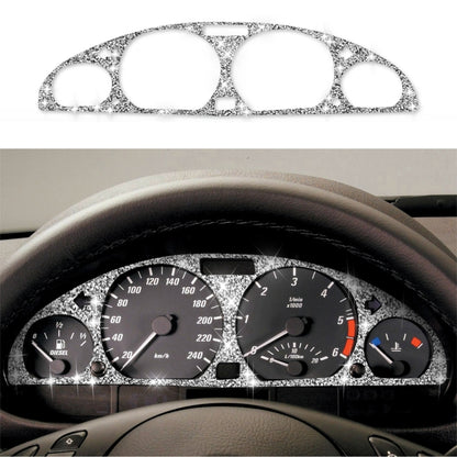 For BMW Series 3 E46 1998-2005 Car Speed Dashboard Diamond Decoration Sticker, Left and Right Drive by buy2fix