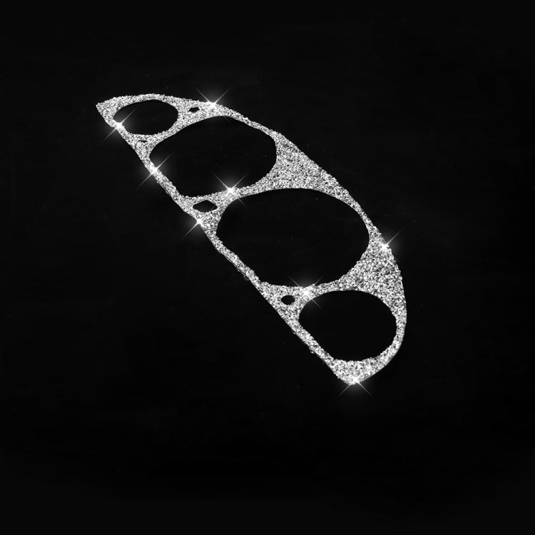 For BMW Series 3 E46 1998-2005 Car Speed Dashboard Diamond Decoration Sticker, Left and Right Drive by buy2fix